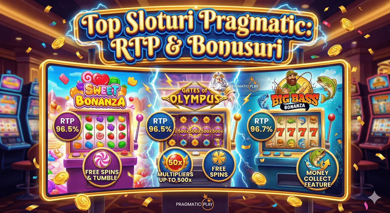 Top Sloturi Pragmatic: RTP &amp; Bonusuri