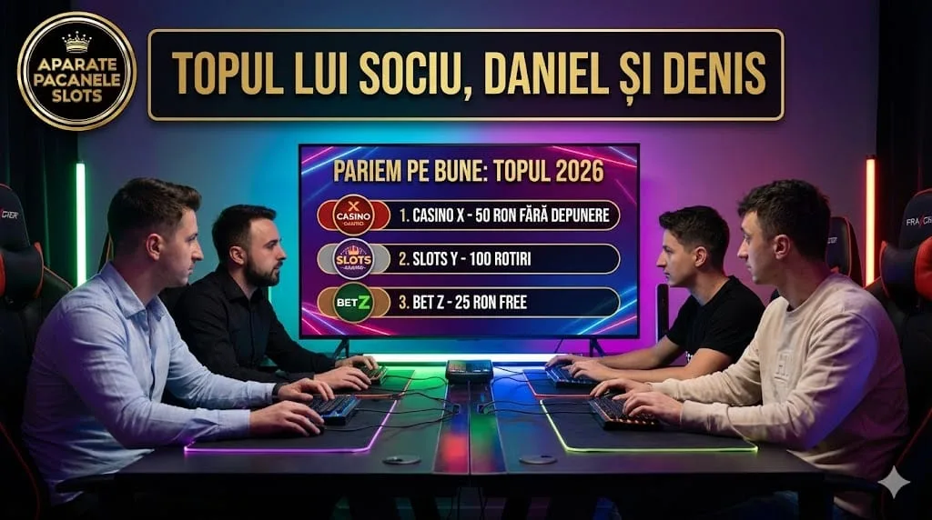 Pariem pe Bune: Topul lui Sociu, Daniel și Denis pentru Bonus Fără Depunere în 2026