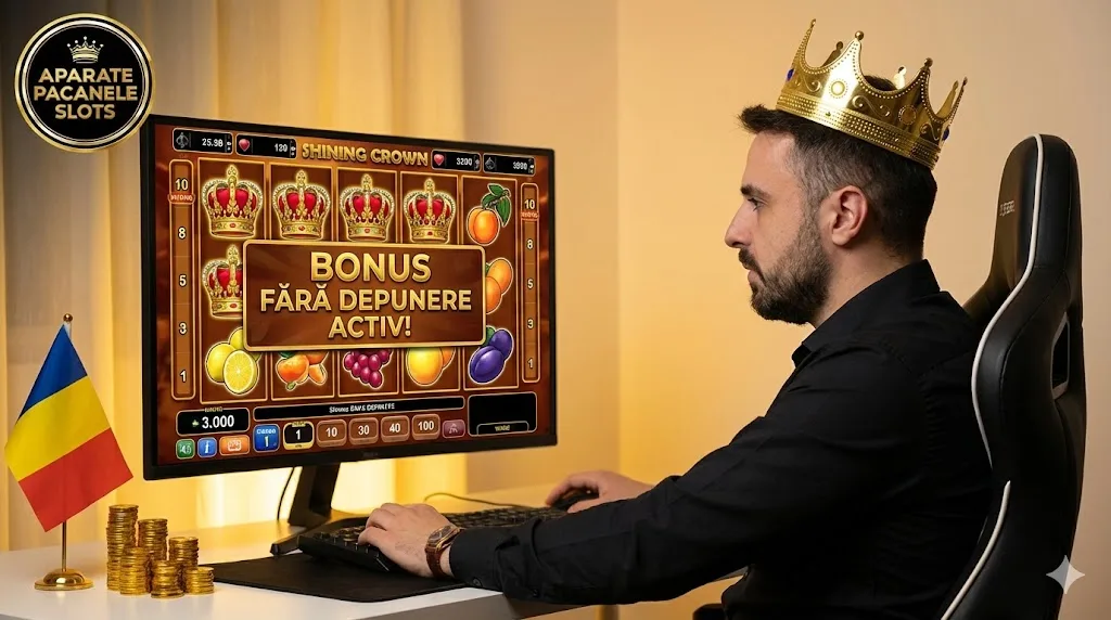 Shining Crown: Regele Sloturilor în România și Puterea unui Bonus Fără Depunere