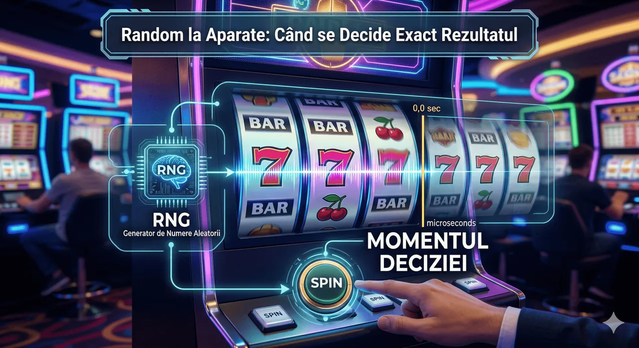 Random la Aparate: Când se Decide Exact Rezultatul